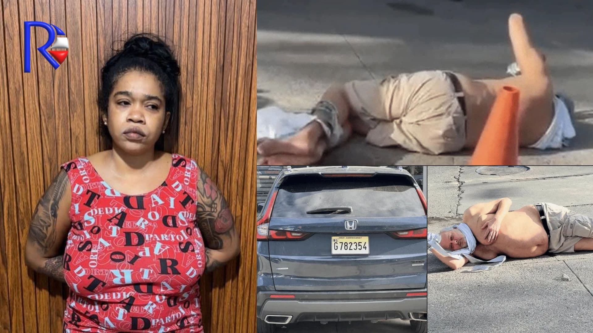 Apresan mujer involucrada en secuestro de Alemán que escapó al lanzarse de vehículo en Puerto Plata